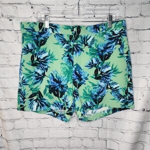 Banana Republic Hawaiian Floral Print Dress Shorts Size‎ 12